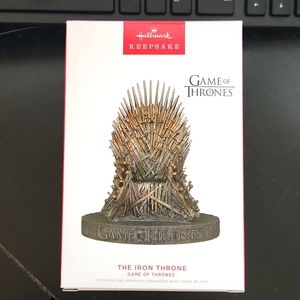 The Iron Throne Game of Thrones Hallmark Keepsake Ornament 2022